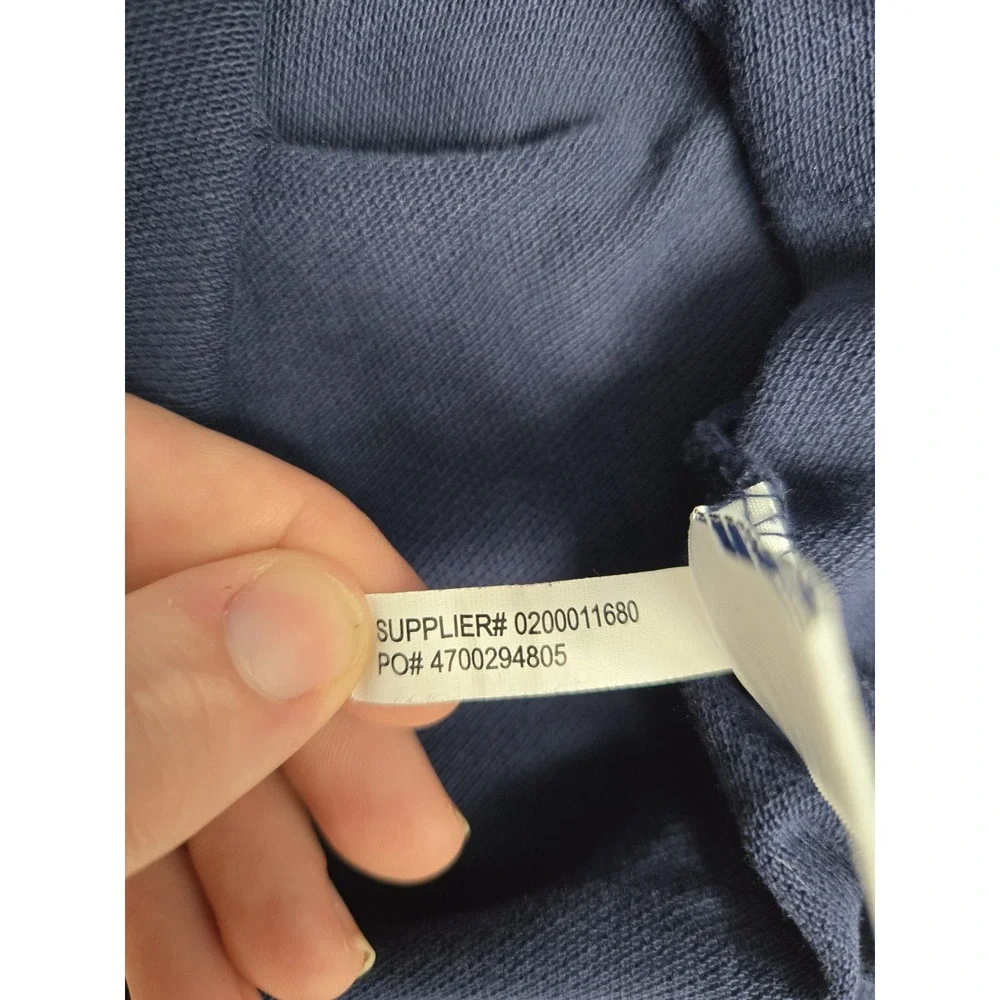 Polo Ralph Laurren Men's 2XB Navy Cotton Knit Short Sleeve Polo with Red Pony‎